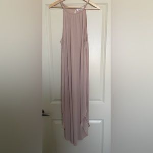 Red Dress Boutique Nude/Pink Maxi Dress NWOT